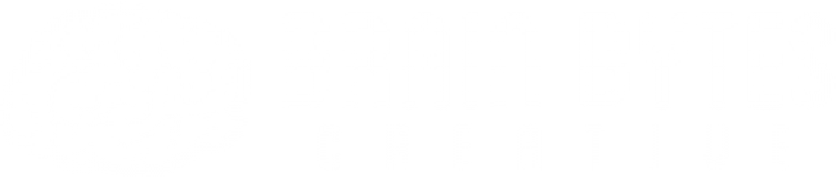 Brain Bytes Creative logo. Text is white on light grey. On the left side is an image of a brain.