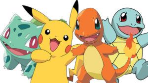 An image of four different Pokemon.